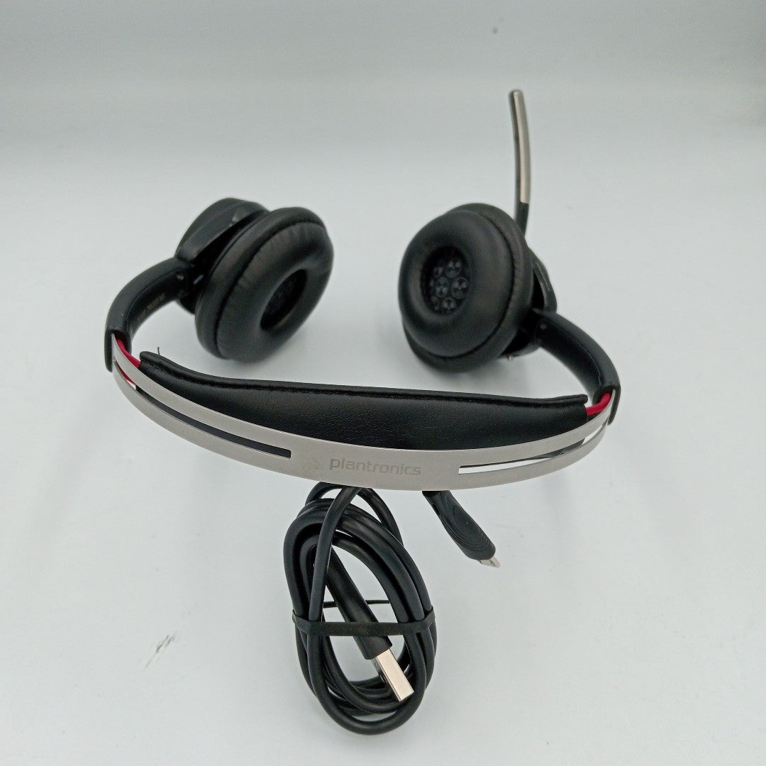 AUDIFONOS PLANTRONICS VOYAGER FOCUS 2 UC INALAMBRICO OVER EAR (SEMINUEVO)