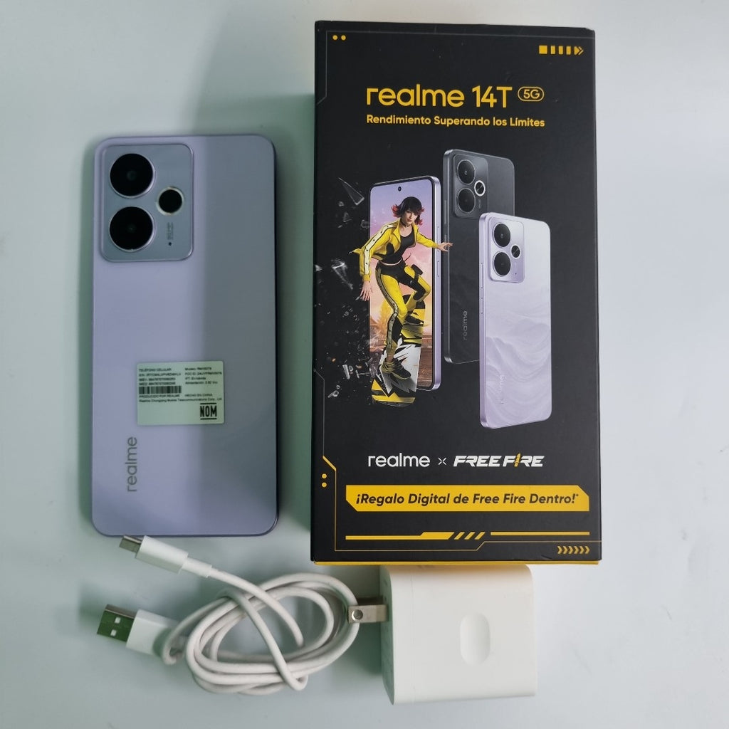 CELULAR REALME 14T 5G RMX5078 (2024) 256 GB 8 GB RAM