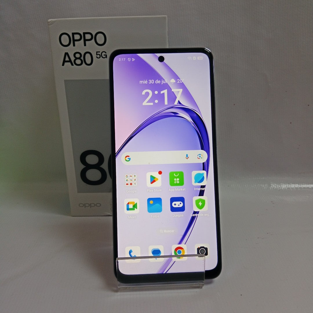 CELULAR OPPO  A80 5G CPH2639 (2024) 256 GB 8 GB RAM (SEMINUEVO)