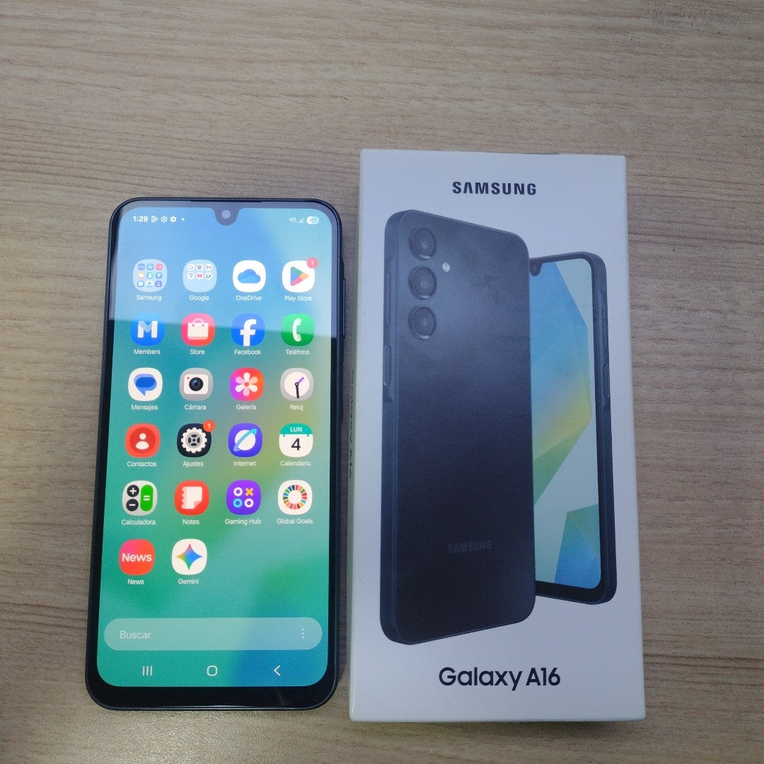 CELULAR SAMSUNG GALAXY A16 SM-A165M (2024) 128 GB 4 GB RAM (SEMINUEVO)