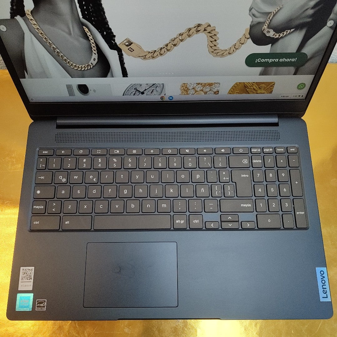 LAPTOP LENOVO IDEAPAD 3 CHROME 15IJL6 (2024) 128 GB EMMC 8 GB RAM (SEMINUEVO)