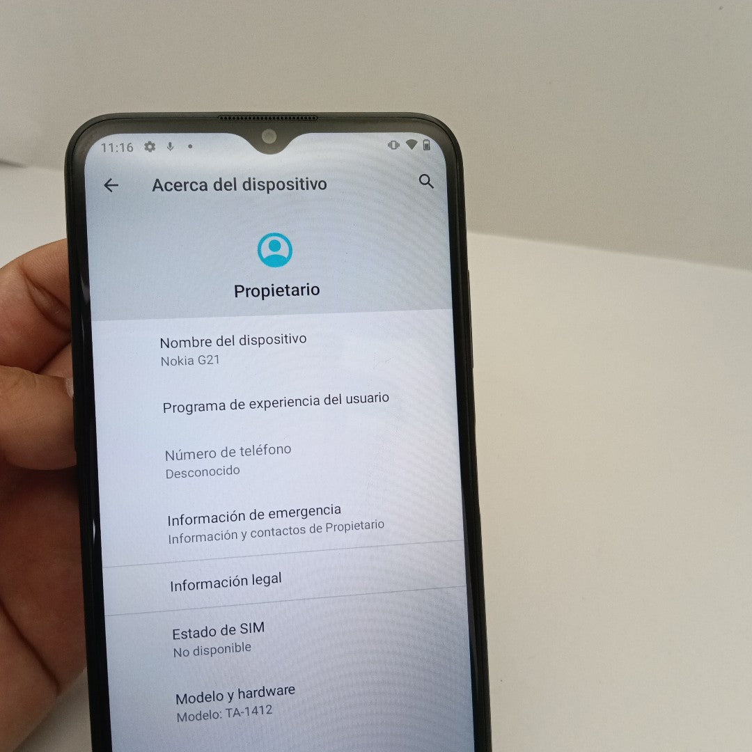 CELULAR NOKIA G21 TA-1412 128 GB 4 GB RAM (SEMINUEVO)