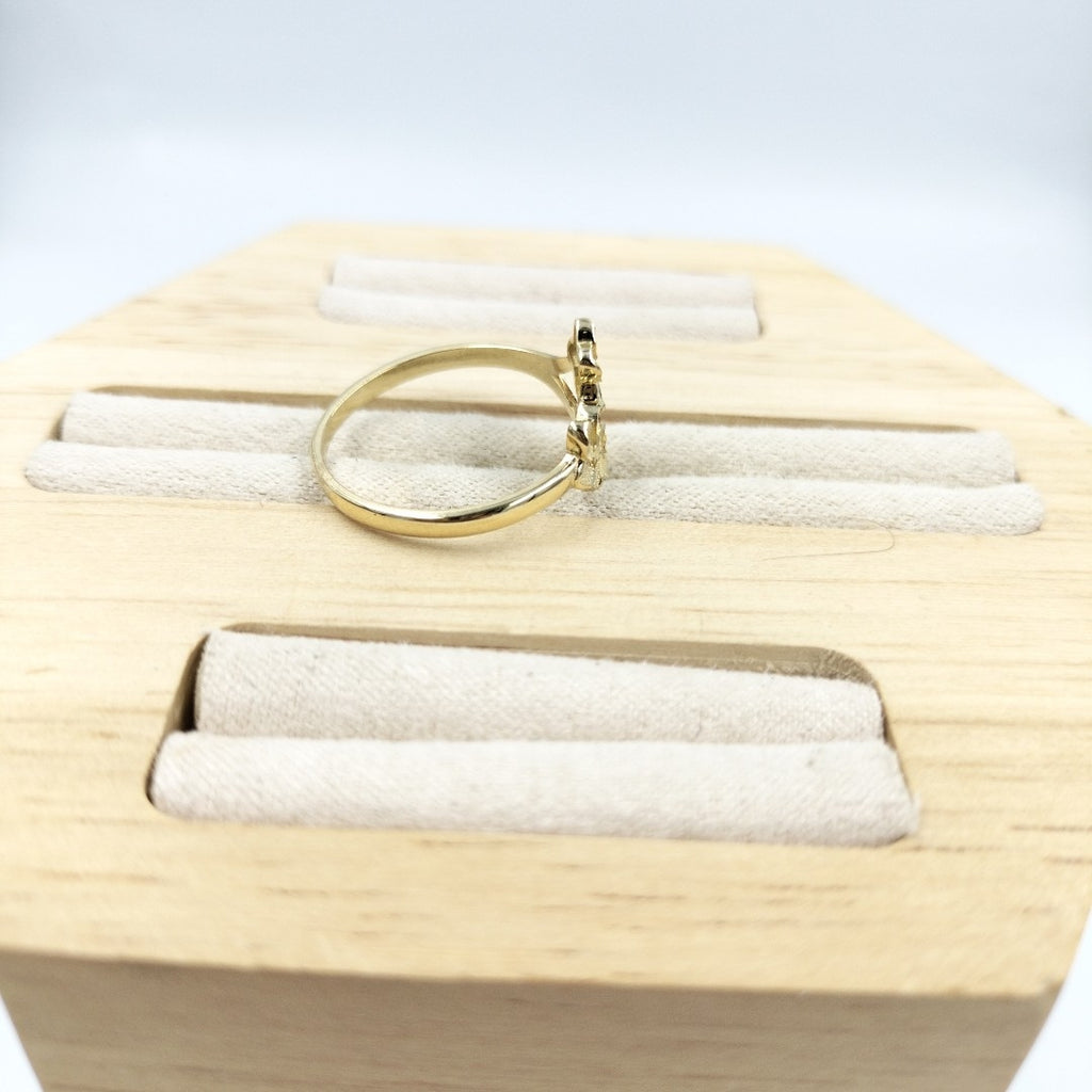 ANILLOS DAMA ORO 14K 2 (NUEVO)