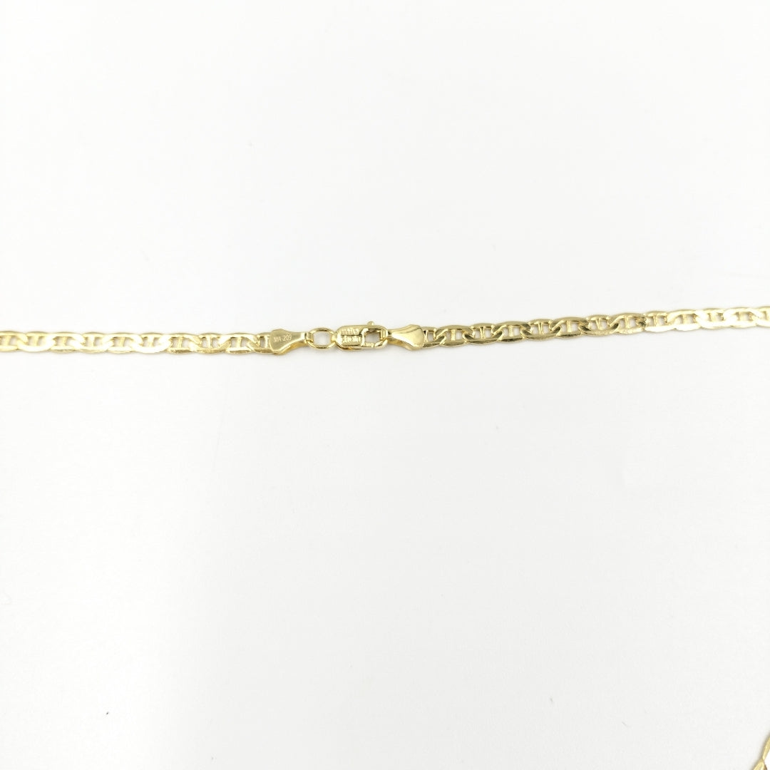 CADENAS GUCHI ORO 14K 12 (NUEVO)