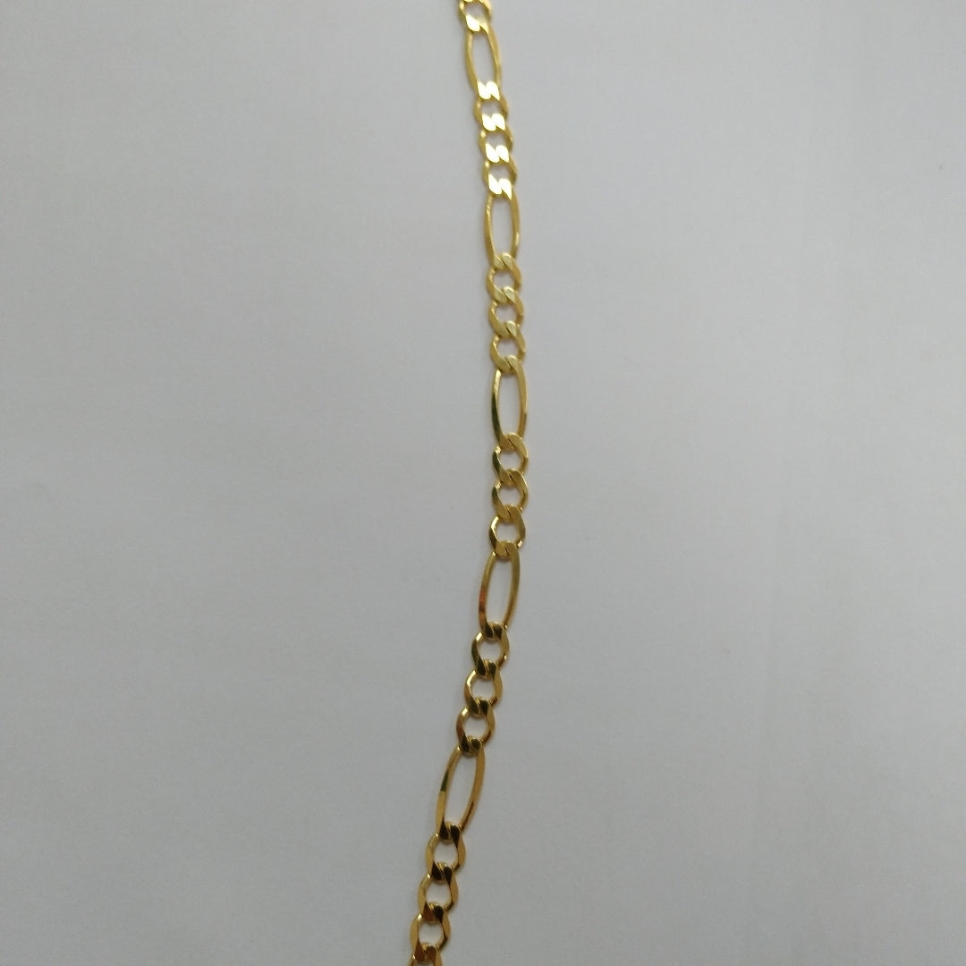 PULSERAS CABALLERO CARTIER 3*1 AMARILLA ORO 14K 6.7 (NUEVO)