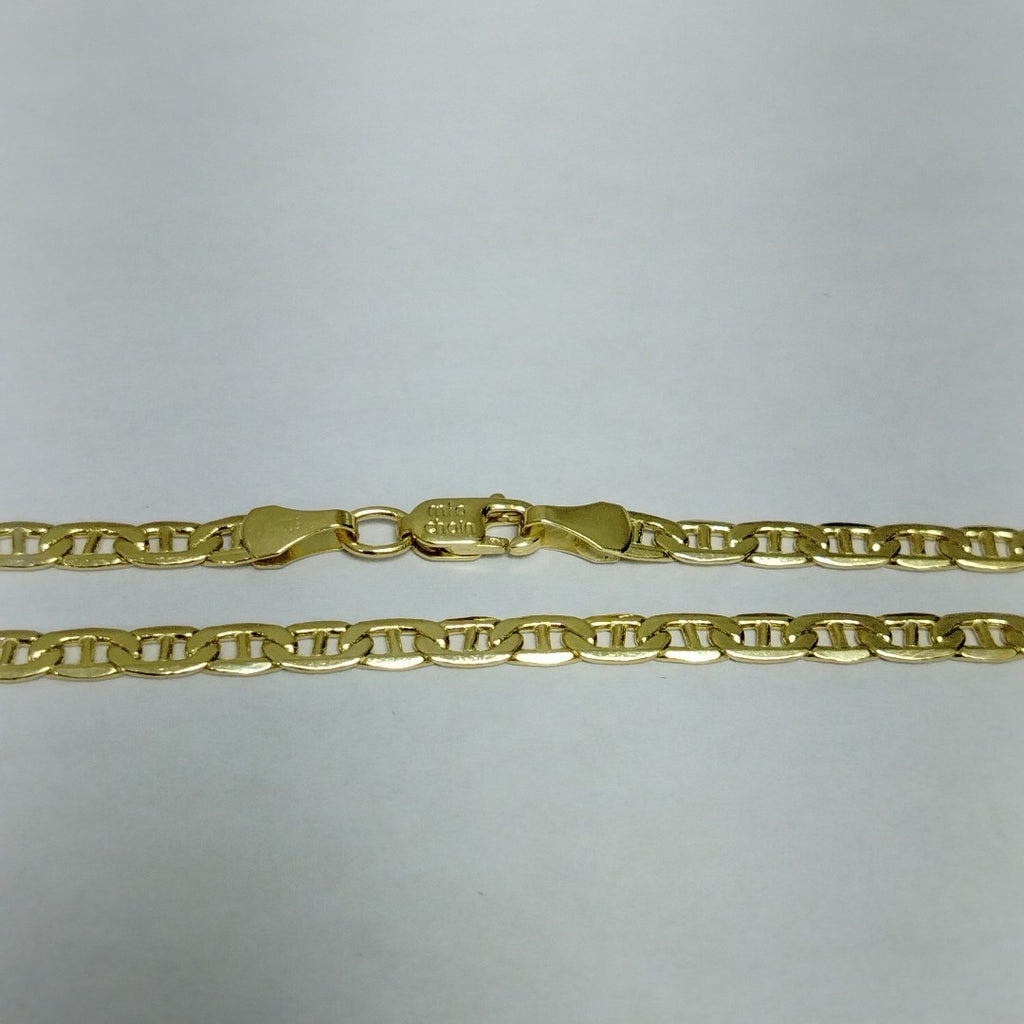 PULSERAS CABALLERO GUCCHI ORO 14K 4.4 (NUEVO)