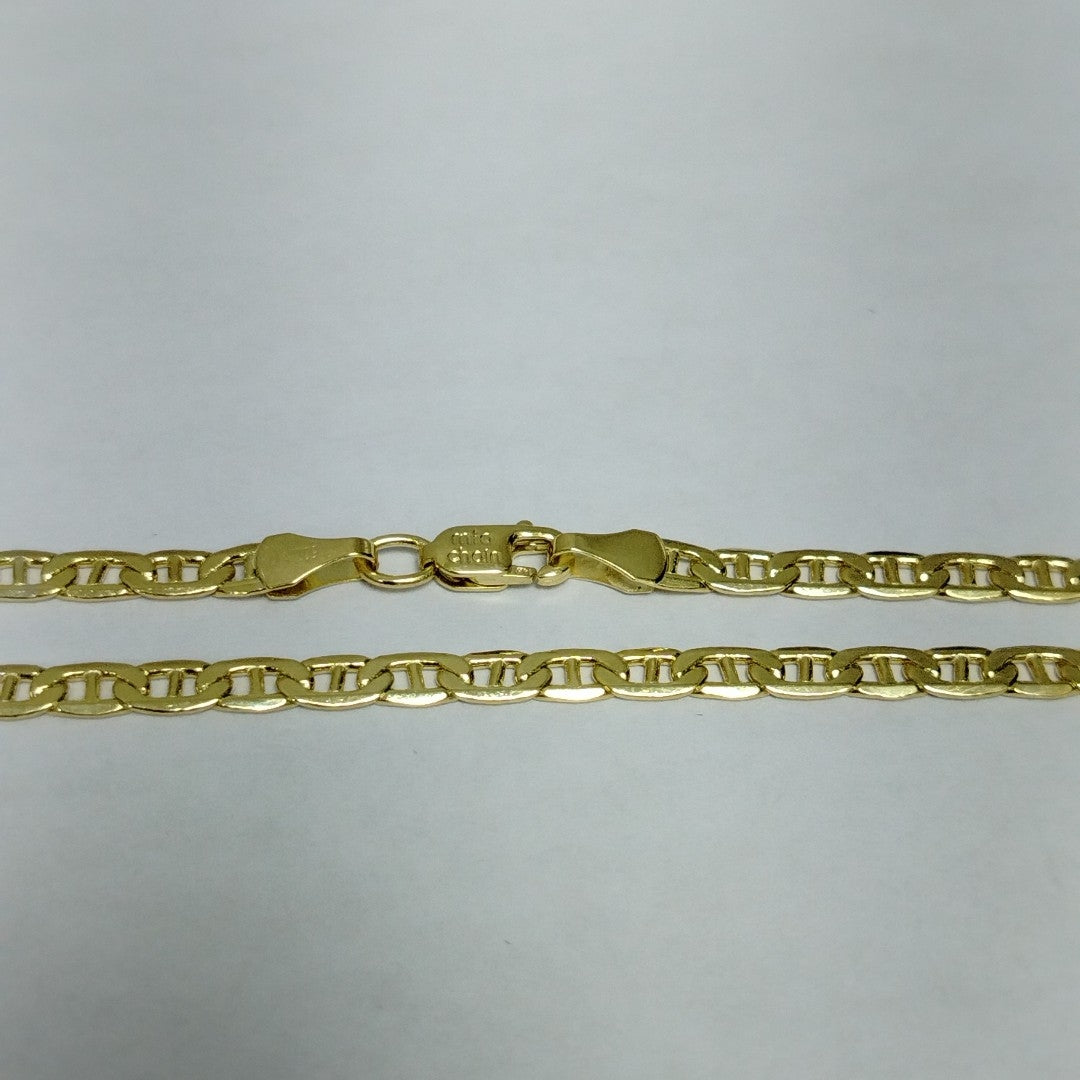 PULSERAS CABALLERO GUCCHI ORO 14K 4.4 (NUEVO)