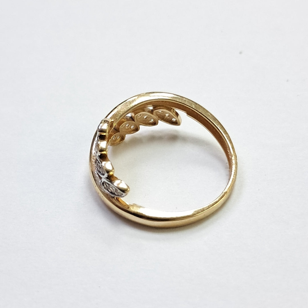 ANILLOS DAMA ORO 14K 2 (NUEVO)