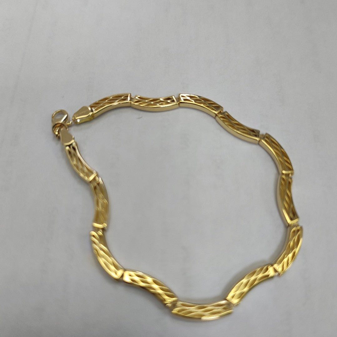PULSERAS DAMA ORO 14K 6.8 (NUEVO)
