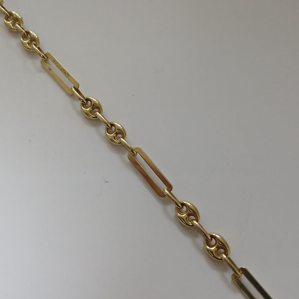 PULSERAS CABALLERO ORO 14K 4.4 (NUEVO)