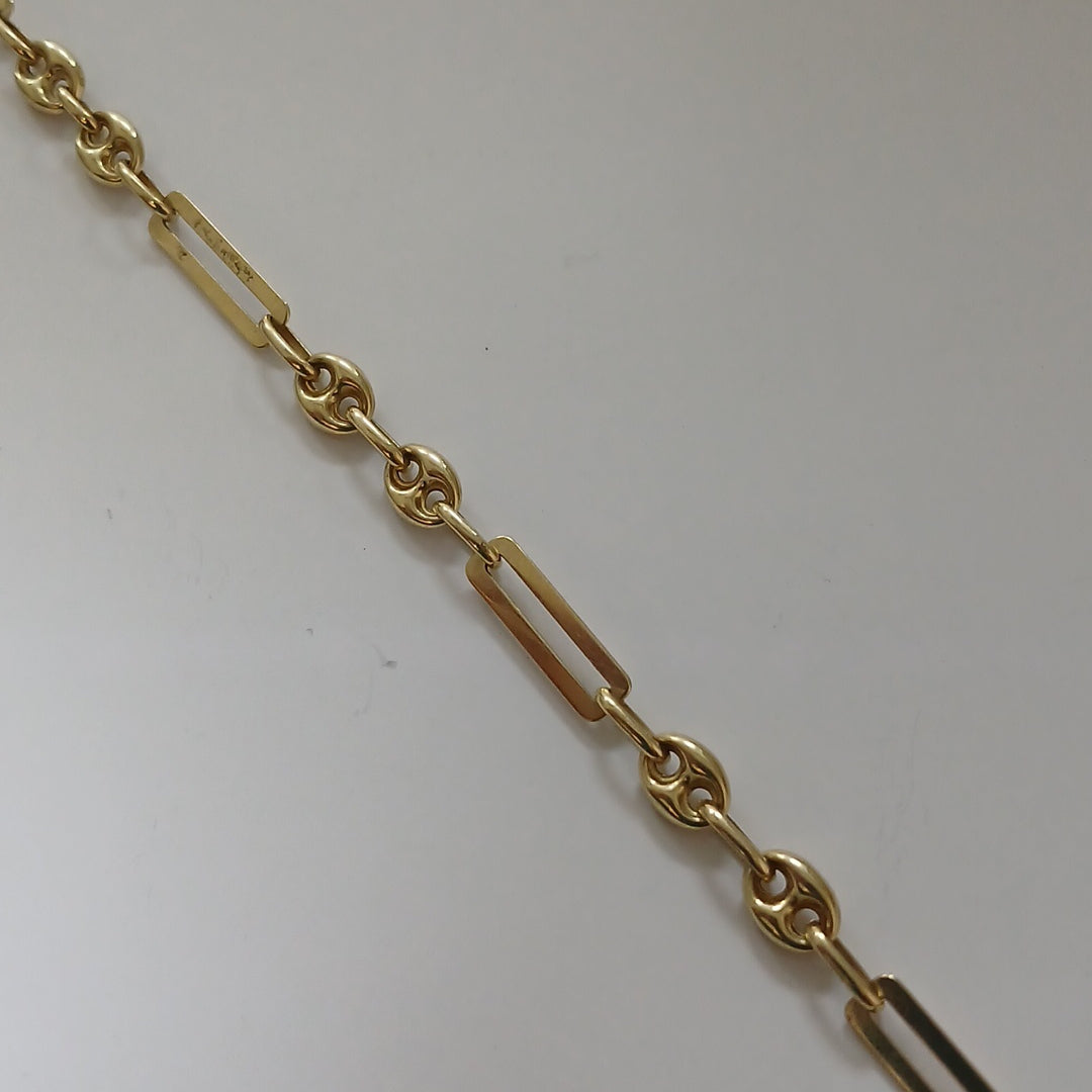 PULSERAS CABALLERO ORO 14K 4.4 (NUEVO)
