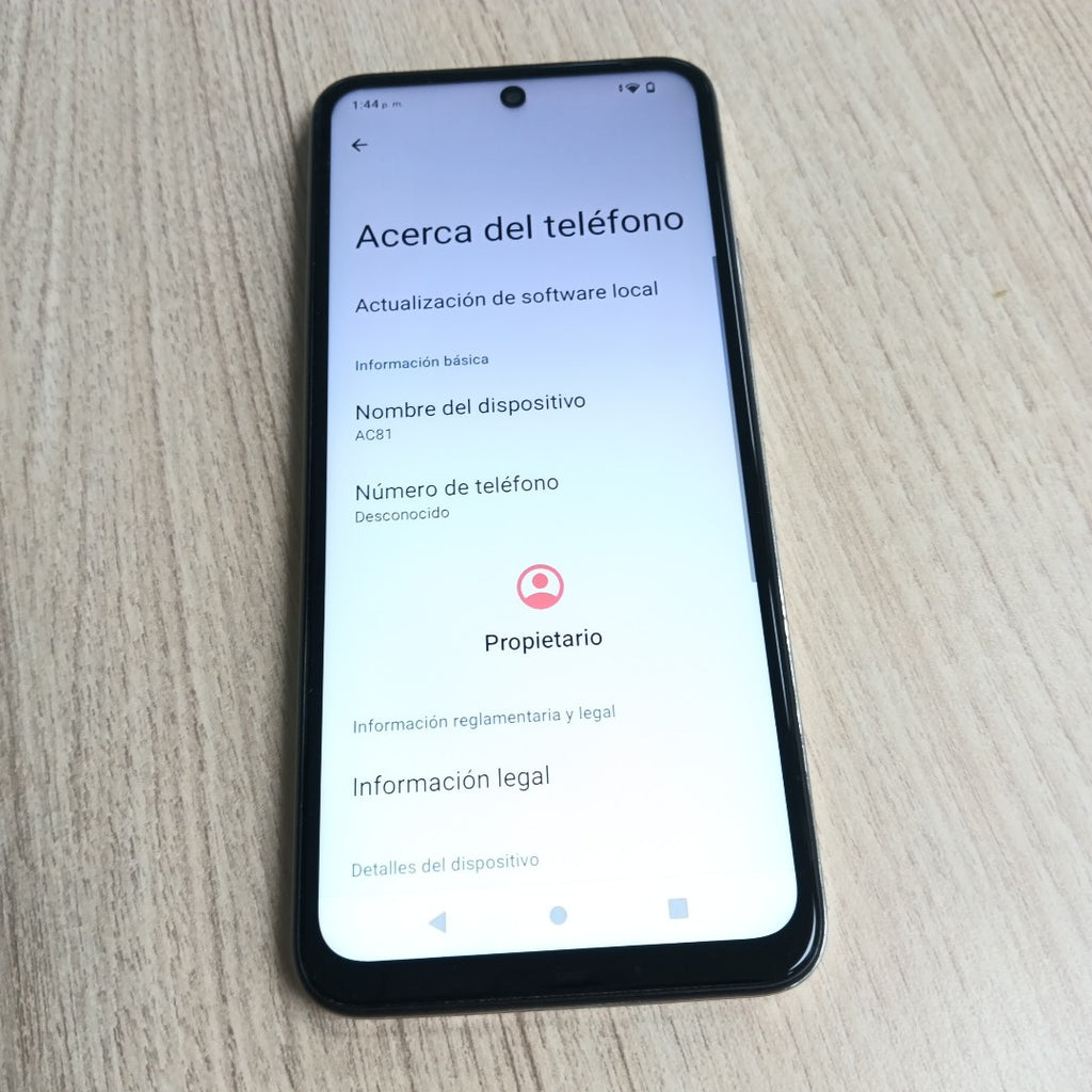 CELULAR ACER SOSPIRO AC81 (2023) 128 GB 6 GB RAM (SEMINUEVO)