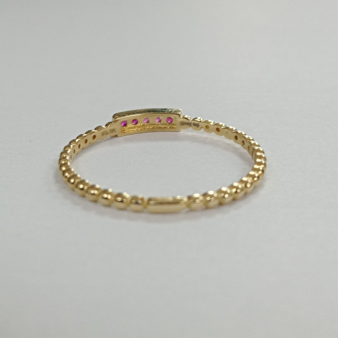 ANILLOS DAMA ORO 14K 0.8 (NUEVO)