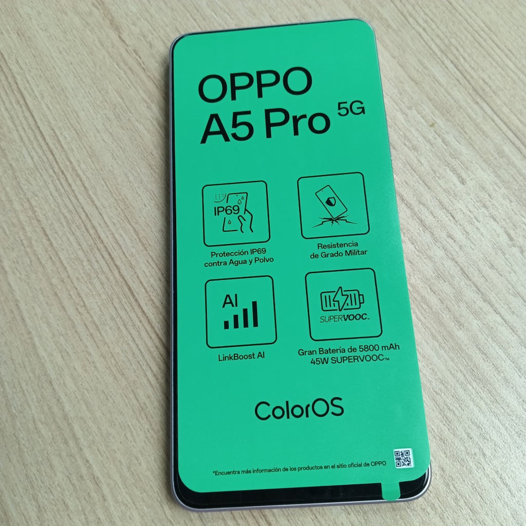 CELULAR OPPO  A5 PRO 5G CPH2695 (2025) 256 GB 8 GB RAM (SEMINUEVO)