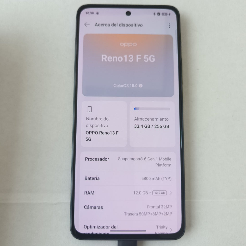 CELULAR OPPO  RENO 13F 5G CPH2699 (2025) 256 GB 12 GB RAM