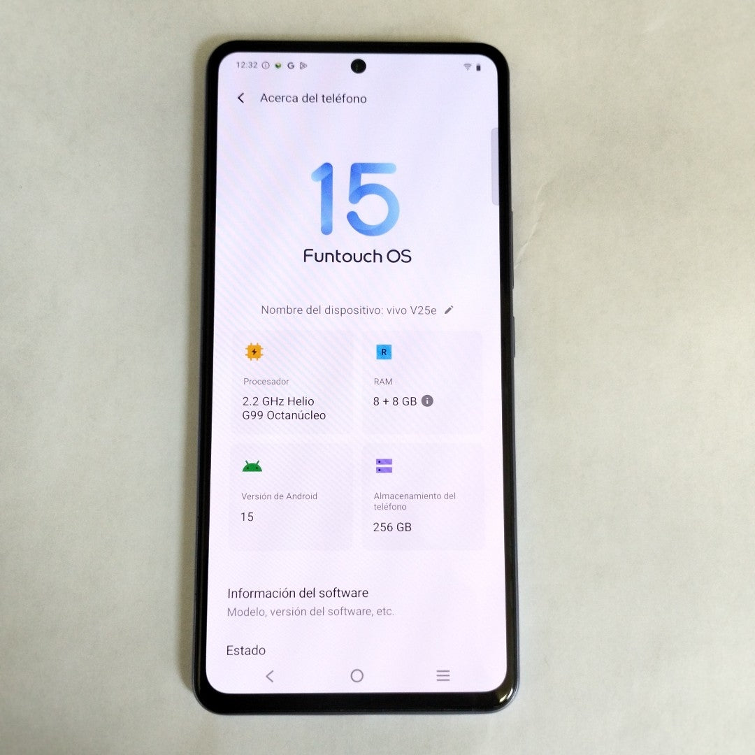 CELULAR VIVO V25E V2242 (2022) 256 GB 8 GB RAM (SEMINUEVO)