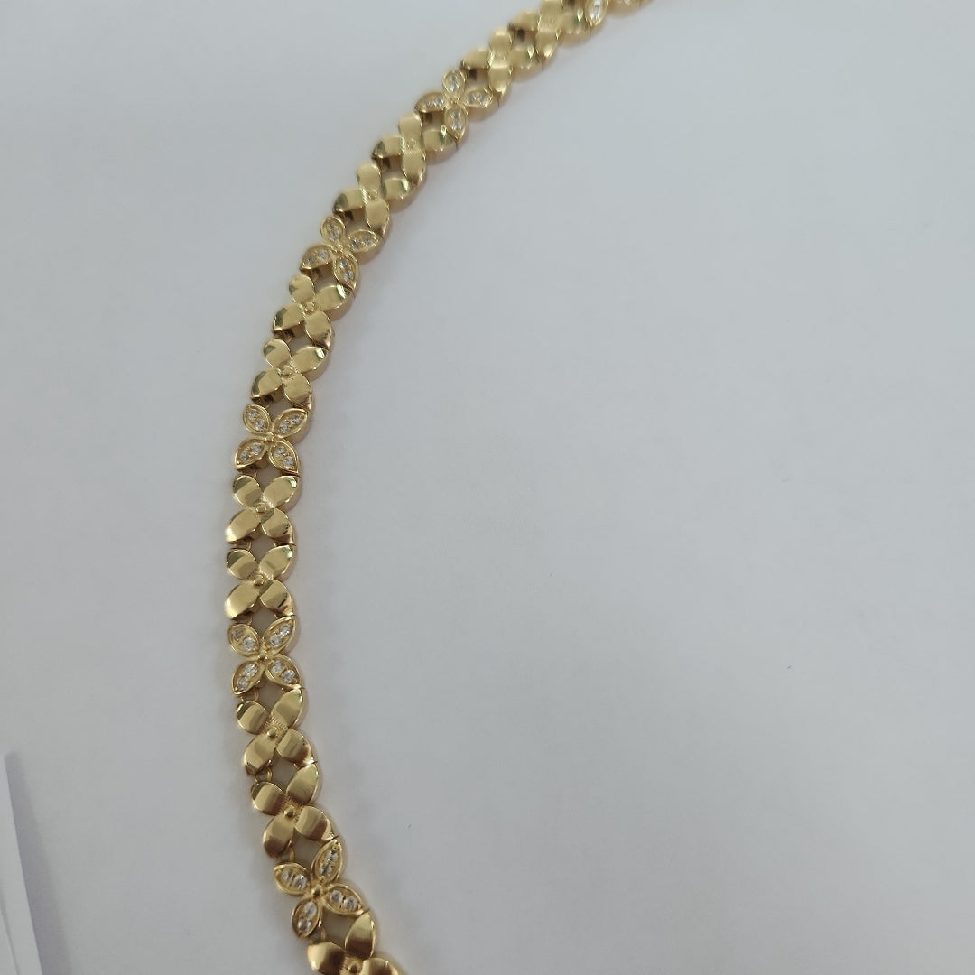 PULSERAS DAMA ORO 14K 10.2 (NUEVO)
