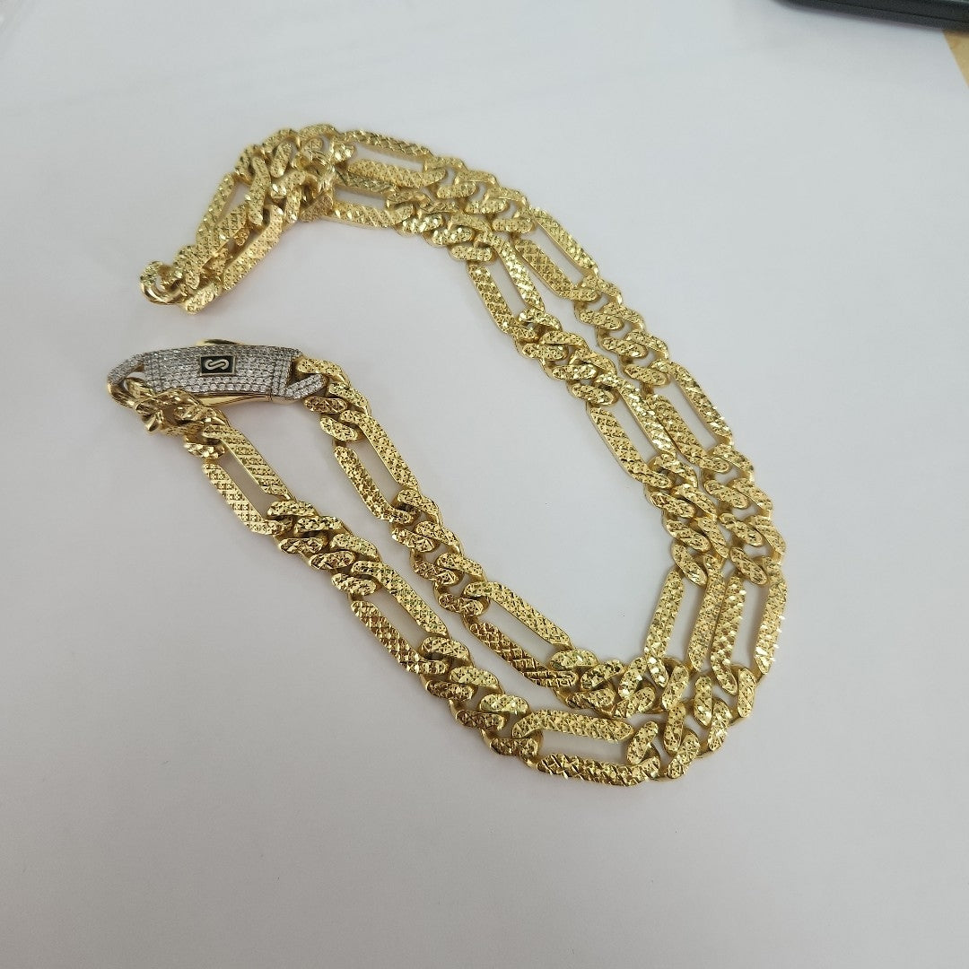CADENA MONACO ORO 10K 30.4 (NUEVO)
