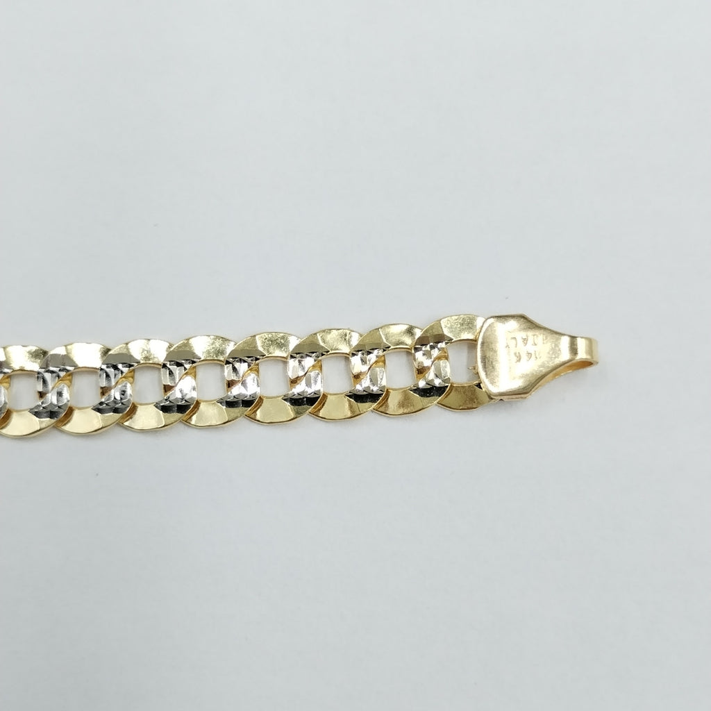 PULSERAS CABALLERO ORO 14K 8.7 (NUEVO)