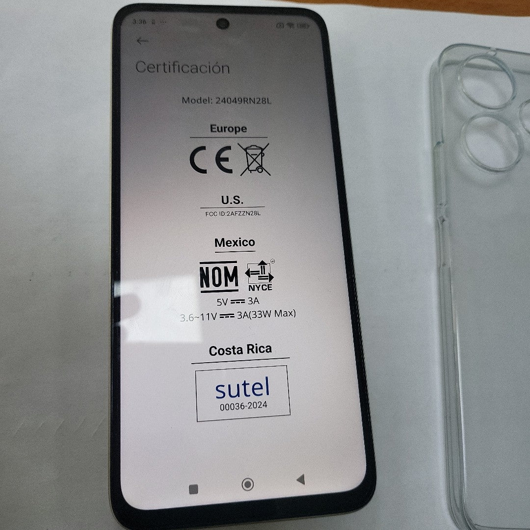 CELULAR XIAOMI REDMI 13 24049RN28L (2024) 256 GB 8 GB RAM (SEMINUEVO)