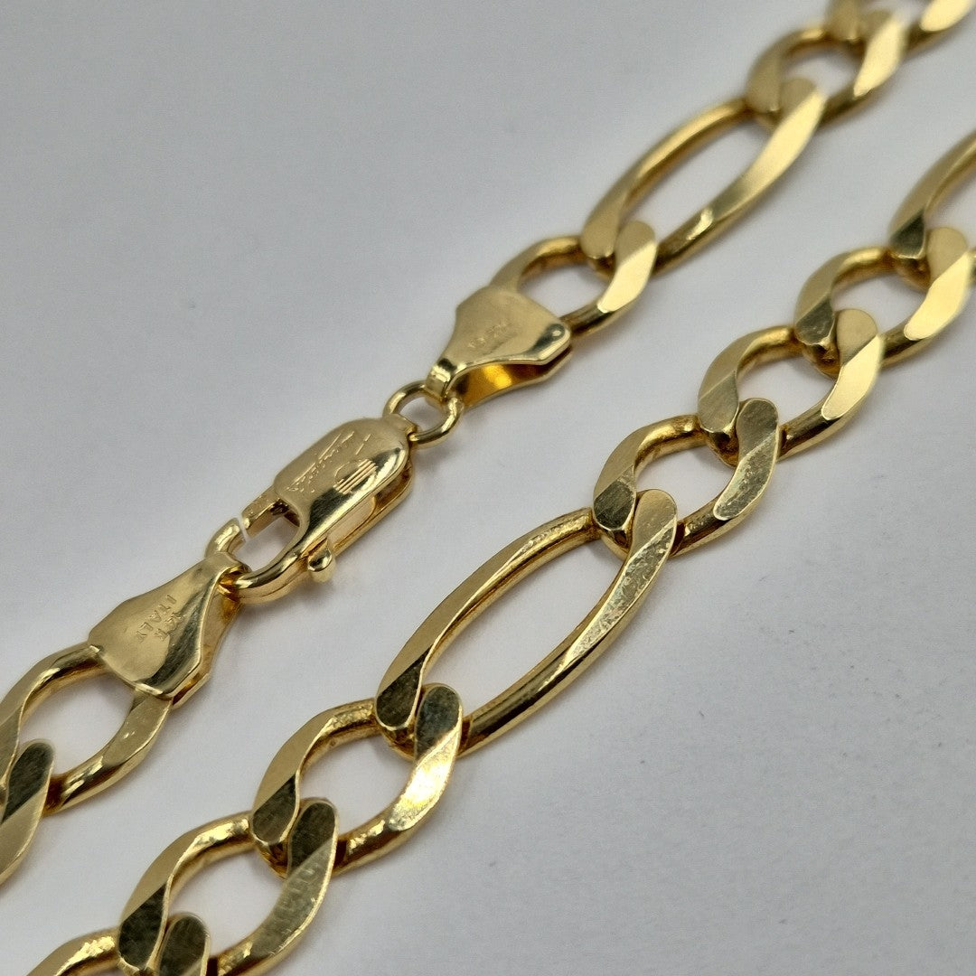 CADENAS CARTIER 3*1 AMARILLA ORO 14K 38.9 (NUEVO)