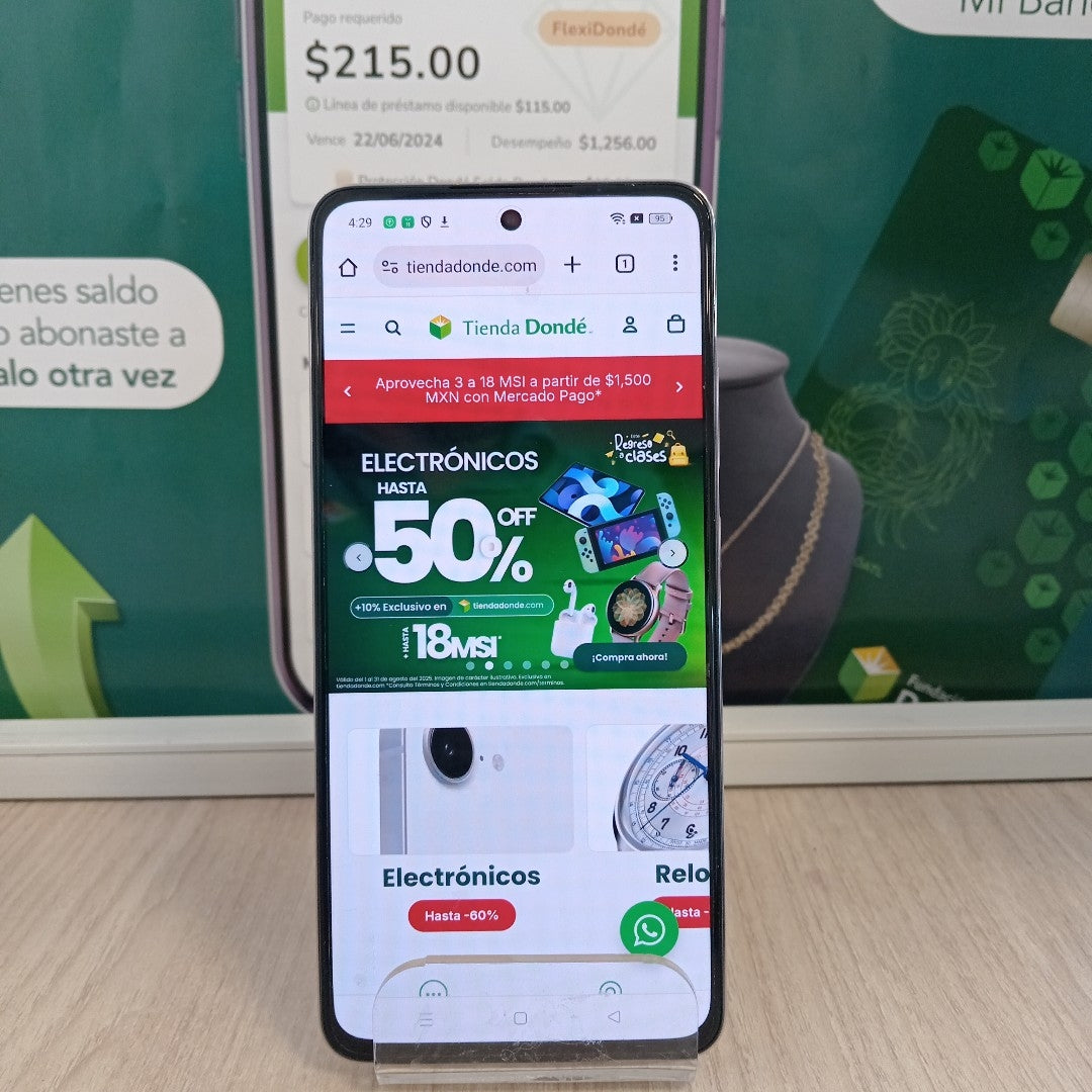 CELULAR OPPO  RENO 12F 5G CPH2637 256 GB 12 GB RAM (SEMINUEVO)