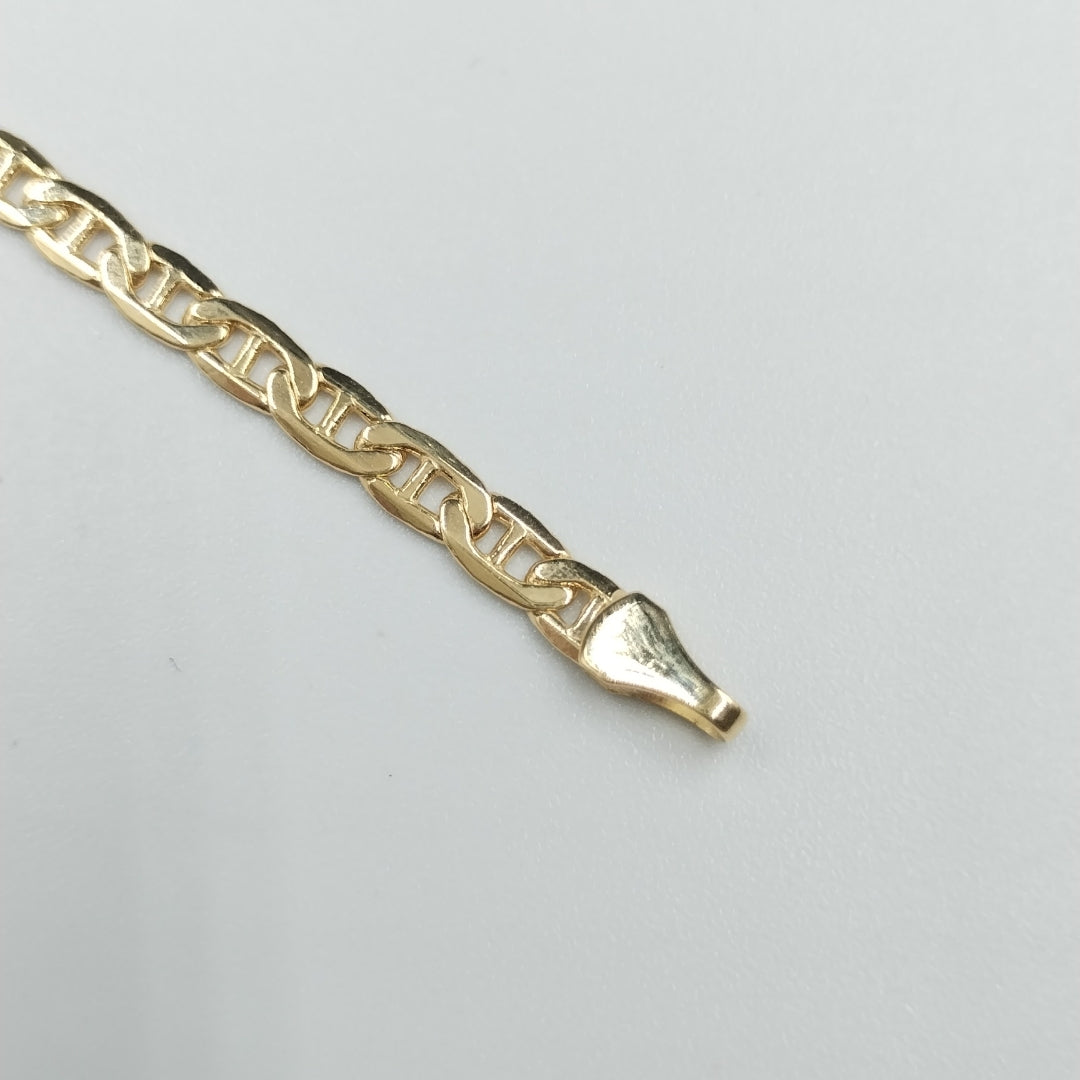 PULSERAS CABALLERO GUCCHI ORO 14K 4.4 (NUEVO)