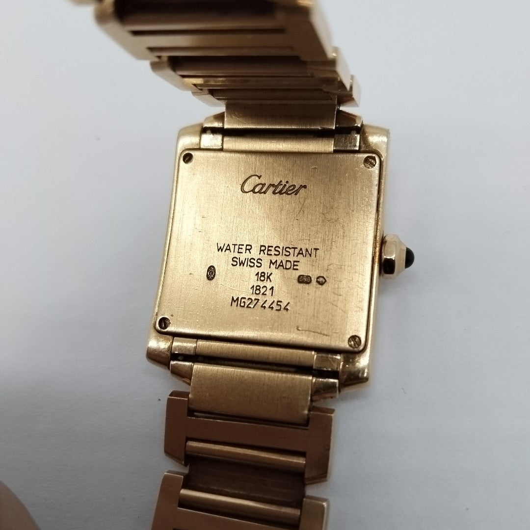 RELOJ CAJA Y PULSO ORO 18K 107.8 GR (SEMINUEVO)