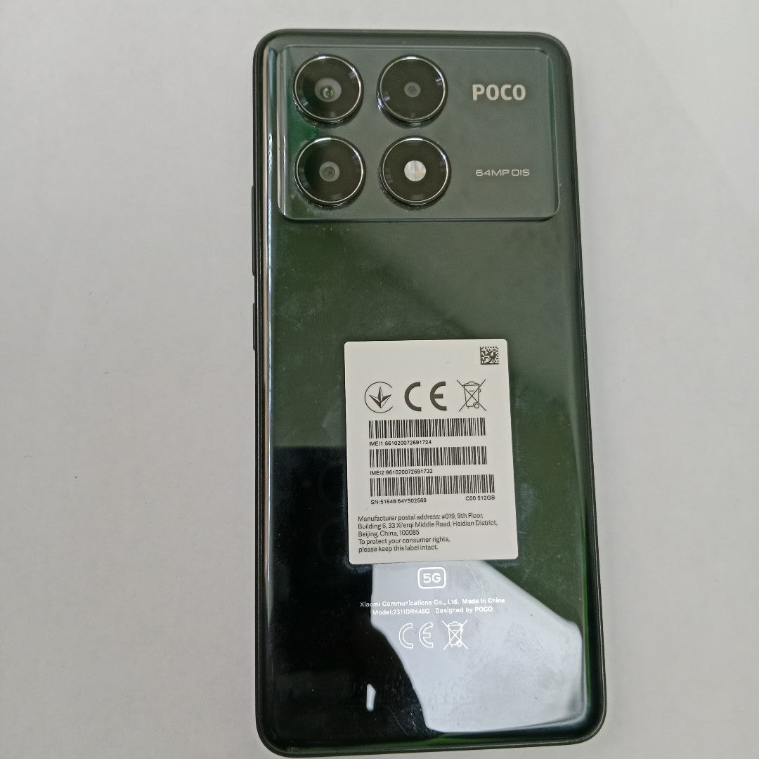 CELULAR XIAOMI POCO X6 PRO 2311DRK48G (2024) 512 GB 12 GB RAM (SEMINUEVO)