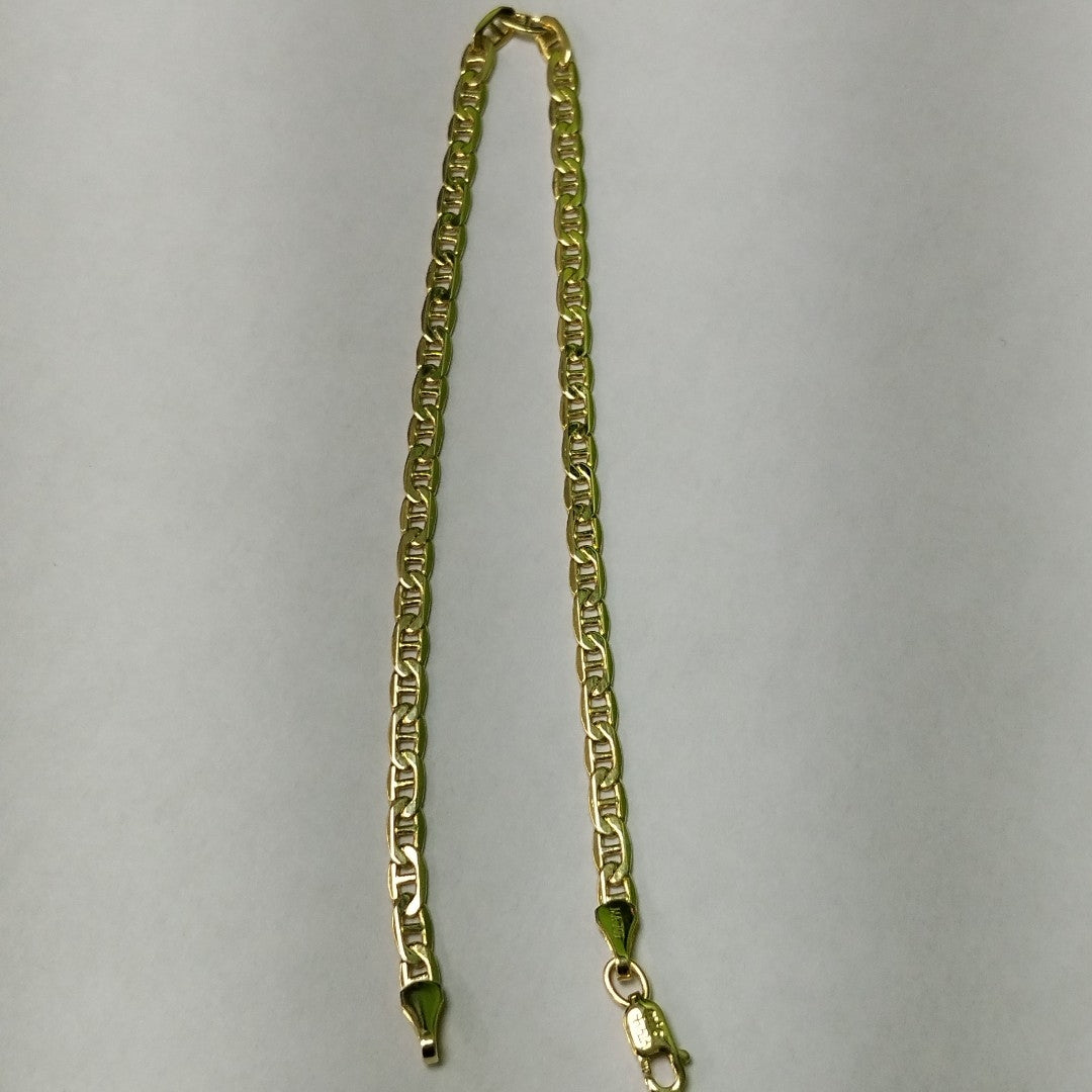 PULSERAS CABALLERO GUCCHI ORO 14K 4.4 (NUEVO)