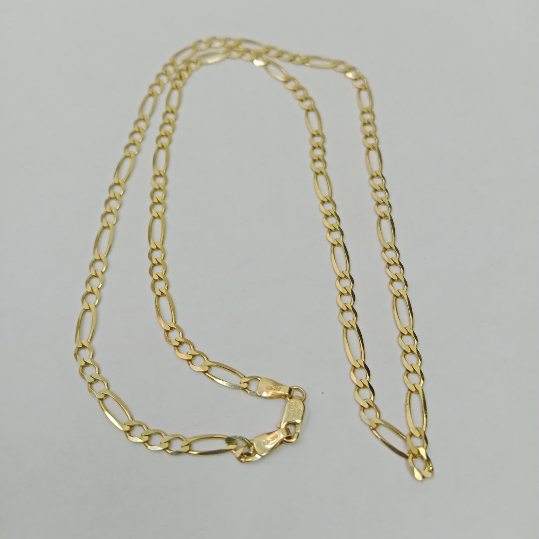 CADENAS CARTIER 3*1 AMARILLA ORO 10K 5.9 (NUEVO)