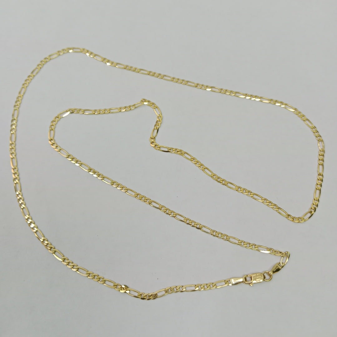 CADENAS CARTIER 3*1 AMARILLA ORO 14K 5.4 (NUEVO)