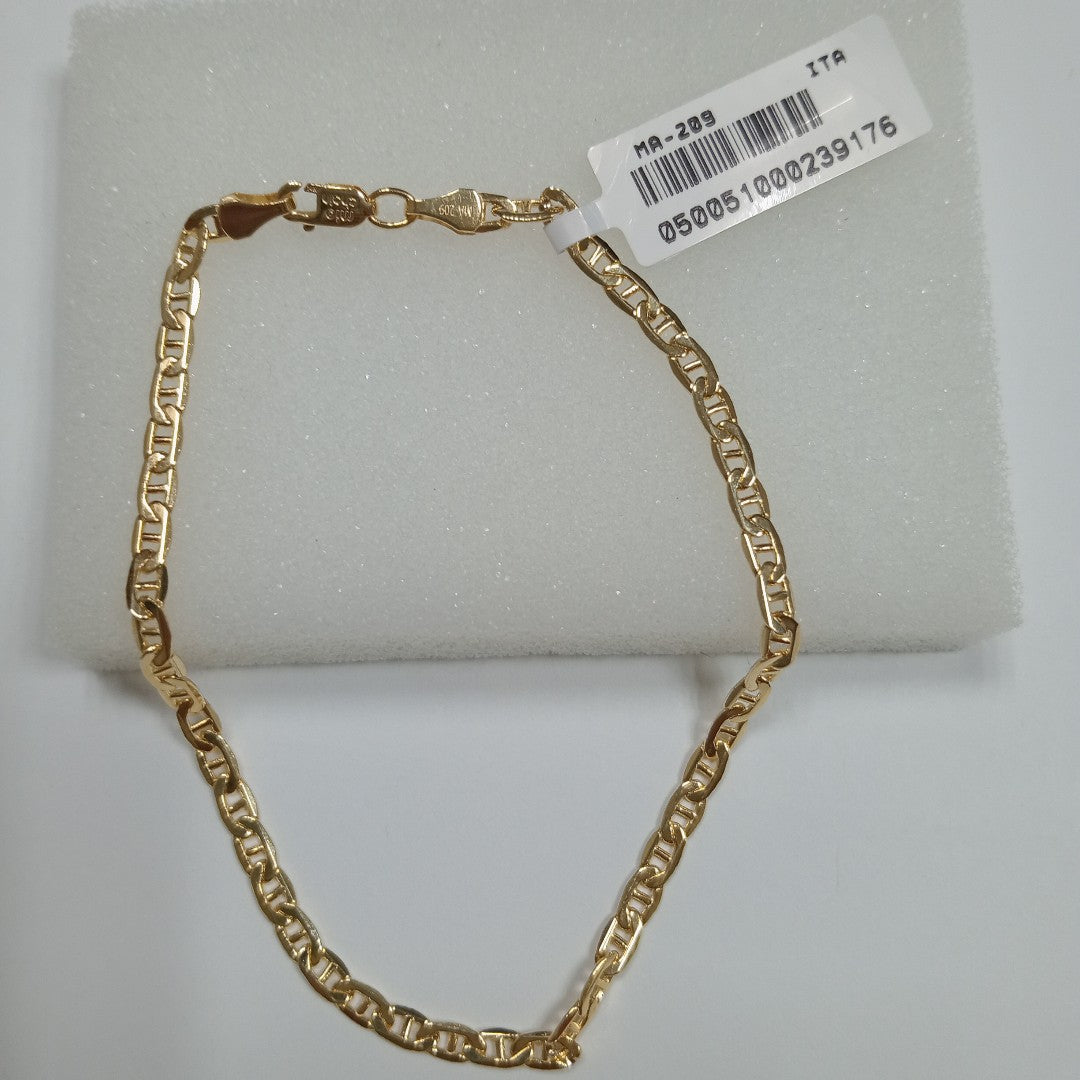 PULSERAS CABALLERO GUCCHI ORO 14K 4.4 (NUEVO)