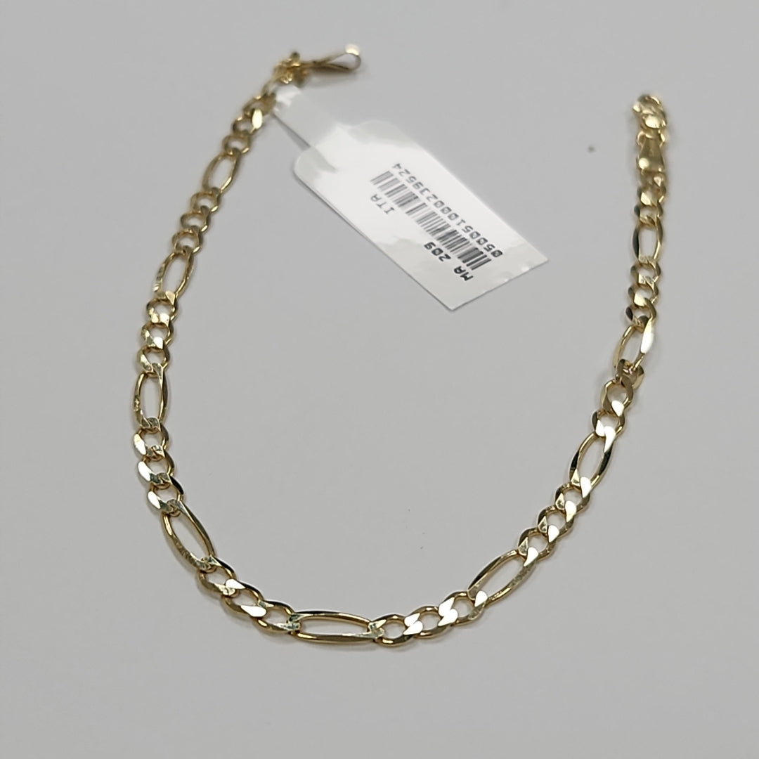 PULSERAS CABALLERO CARTIER 3*1 AMARILLA ORO 14K 2.9 (NUEVO)