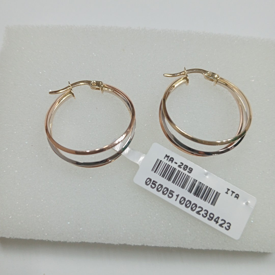 ARRACADAS ORO 14K 2.2 (NUEVO)
