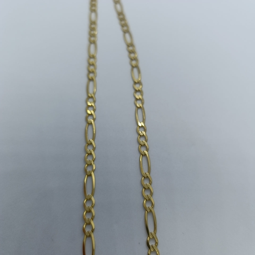 CADENAS CARTIER 3*1 AMARILLA ORO 10K 10.2 (NUEVO)