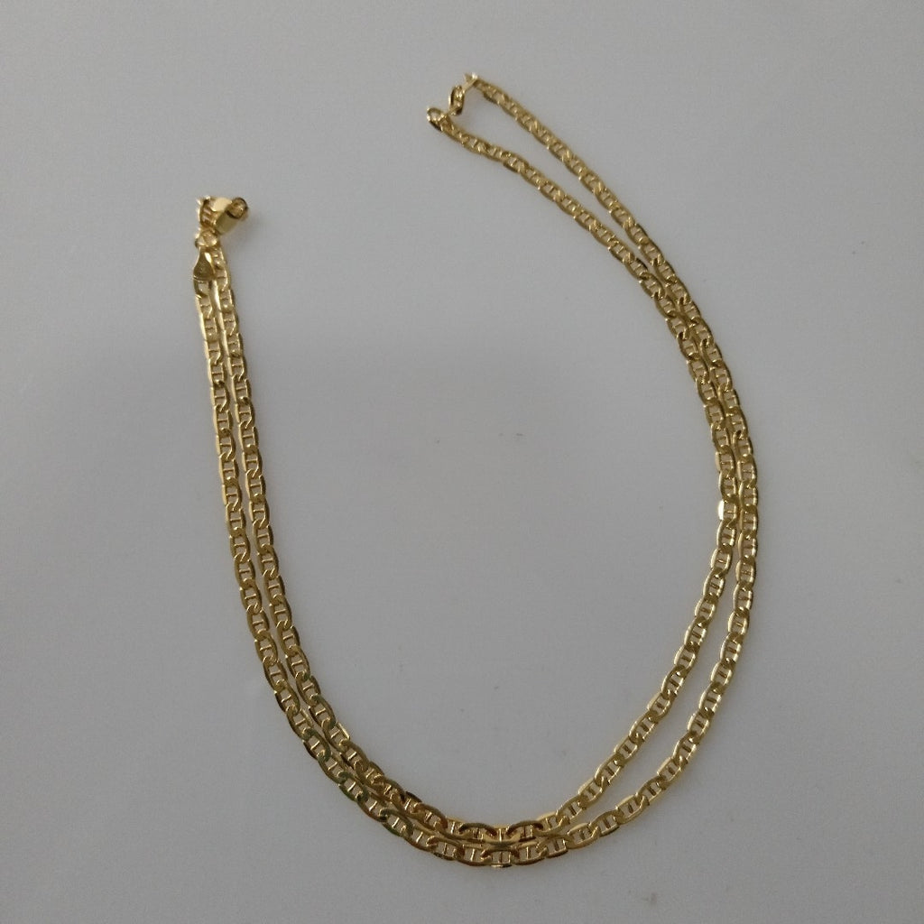CADENAS GUCHI ORO 14K 12 (NUEVO)