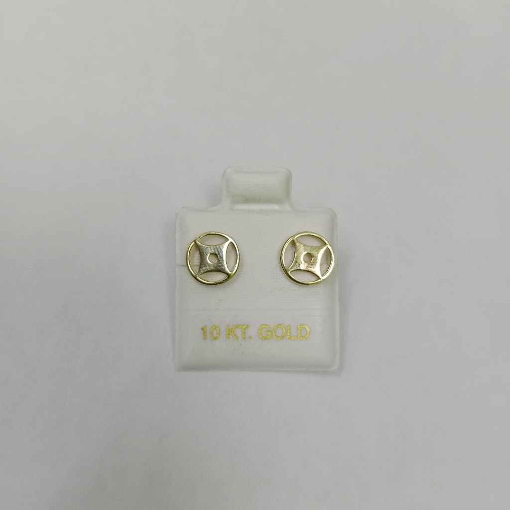 BROQUELES ORO 10K 1 (NUEVO)