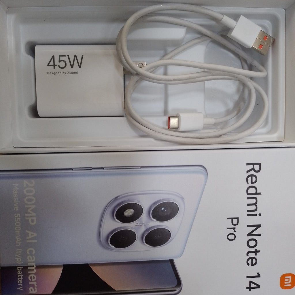CELULAR XIAOMI REDMI NOTE 14 PRO 24116RACCG (2024) 256 GB 8 GB RAM (SEMINUEVO)