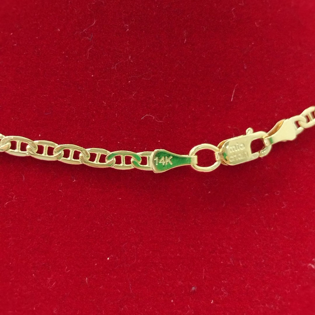CADENAS GUCHI ORO 14K 6.2 (NUEVO)