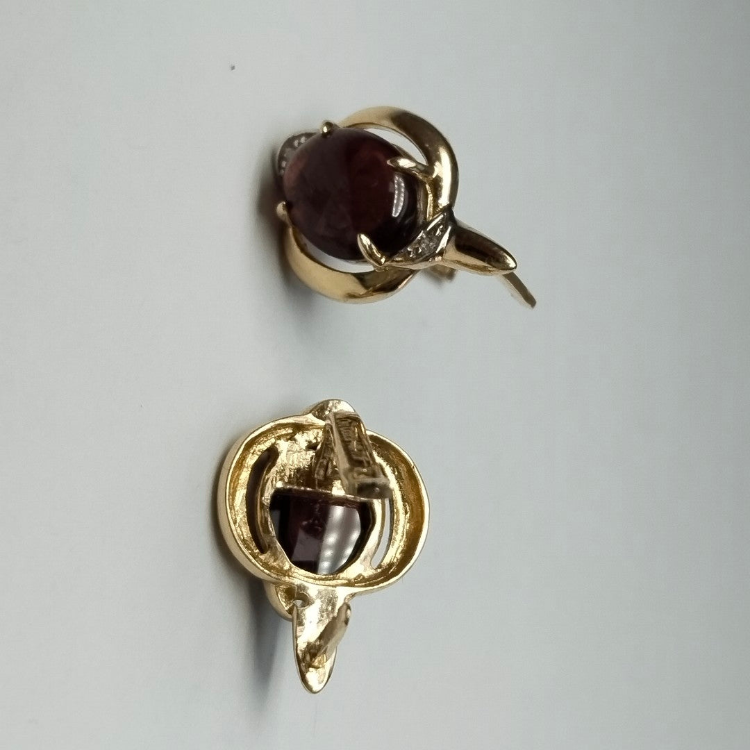 BROQUELES ORO 14K 5 (NUEVO)