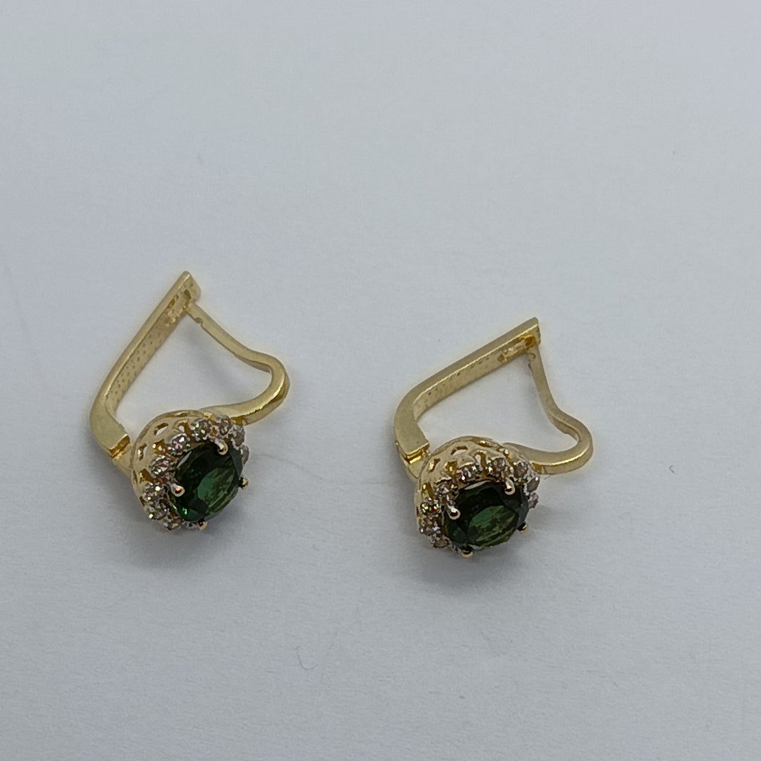 BROQUELES ORO 14K 3.8 (NUEVO)
