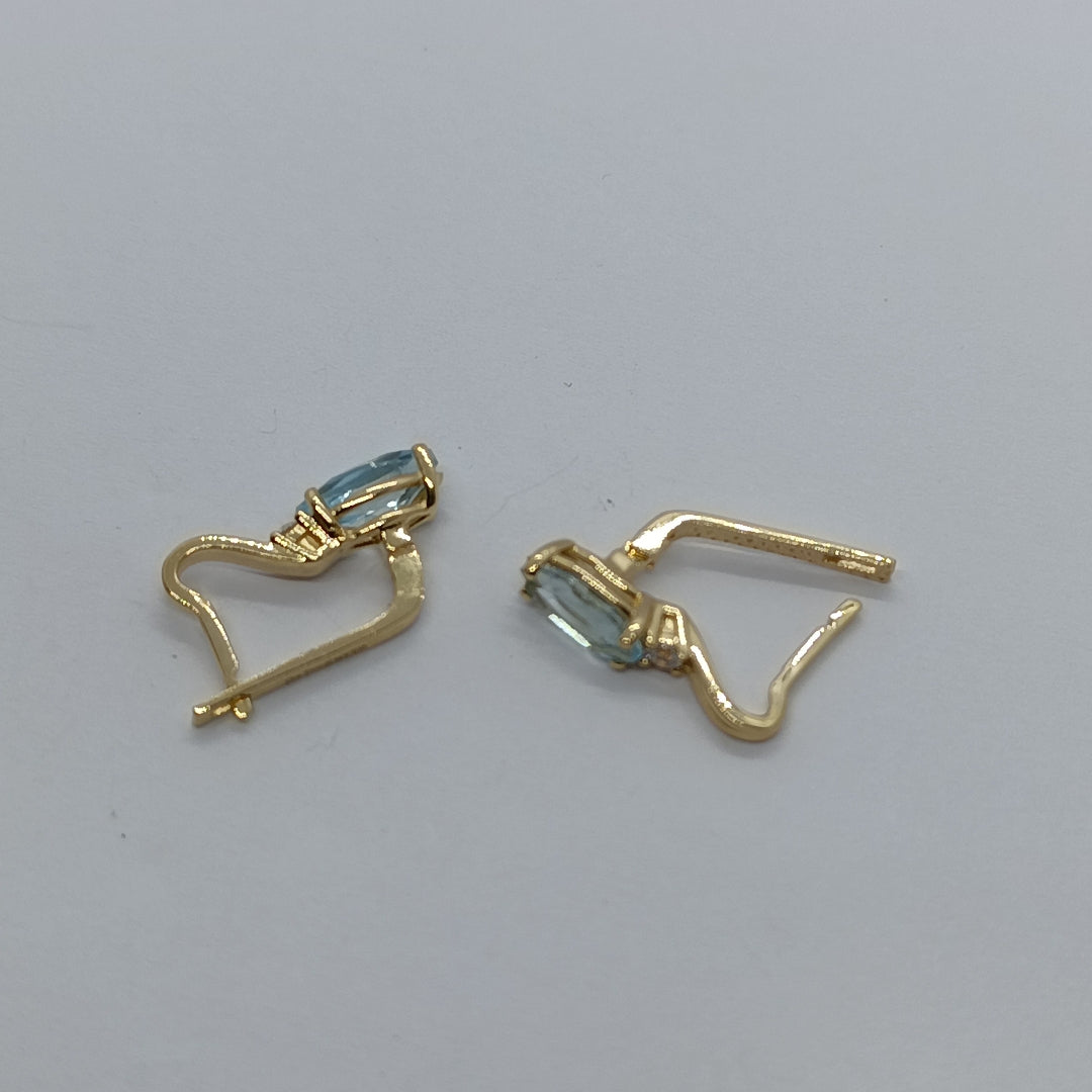 BROQUELES ORO 14K 3.7 (NUEVO)