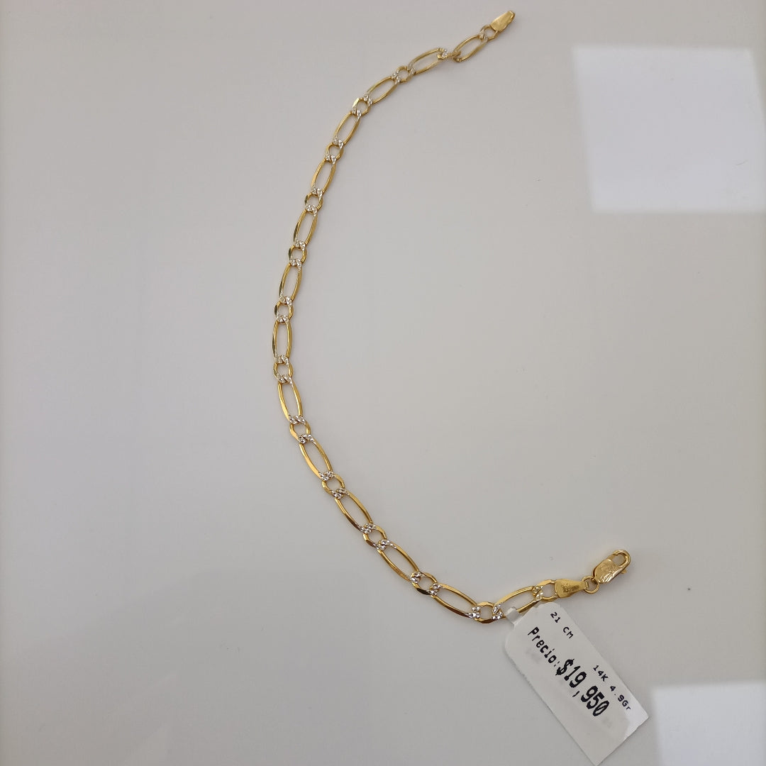 PULSERAS CABALLERO ORO 14K 4.9 (NUEVO)