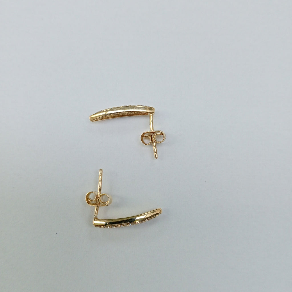 BROQUELES ORO 14K 1.8 (NUEVO)