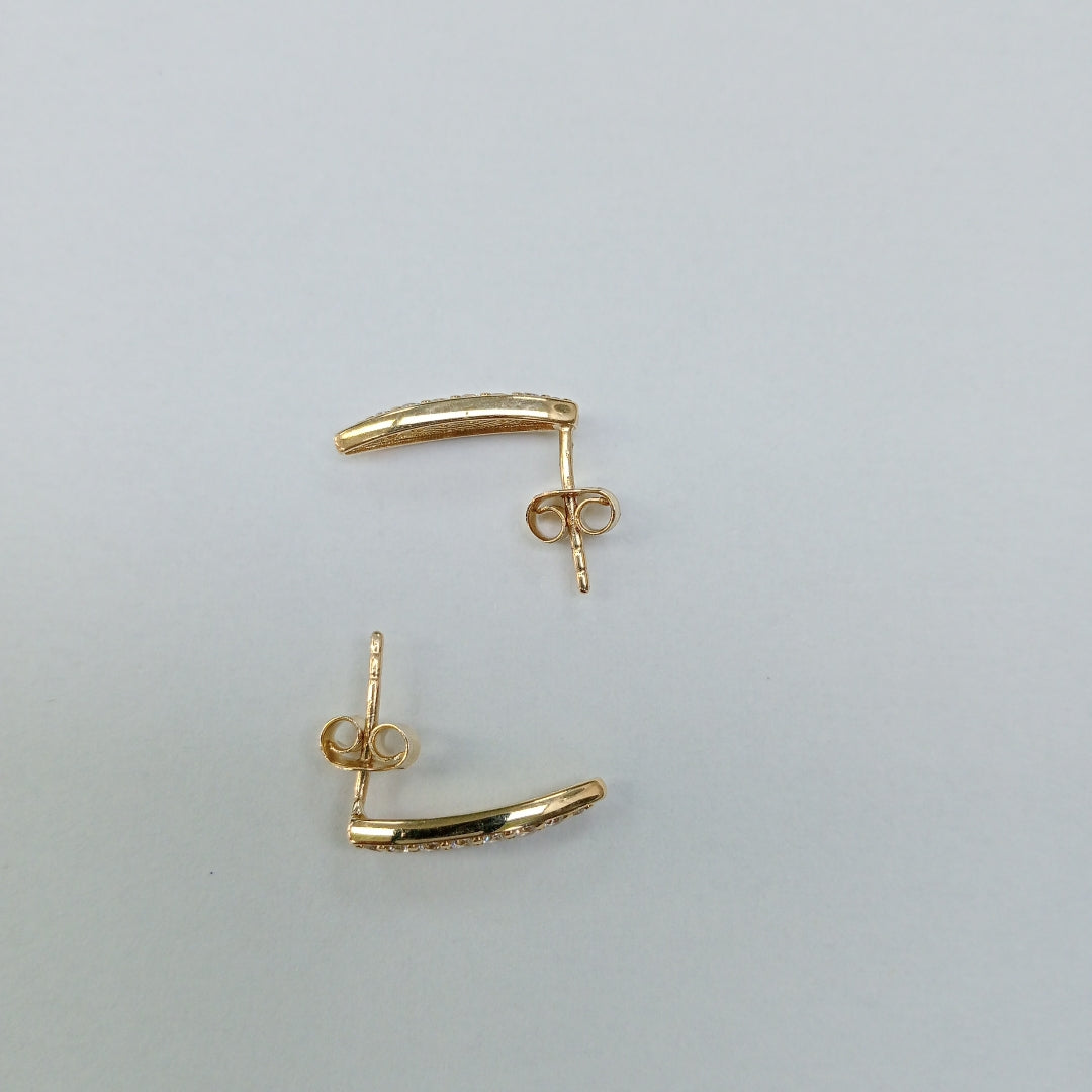 BROQUELES ORO 14K 1.8 (NUEVO)