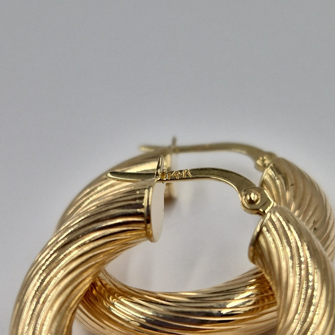 ARRACADAS ORO 14K 3.1 (NUEVO)