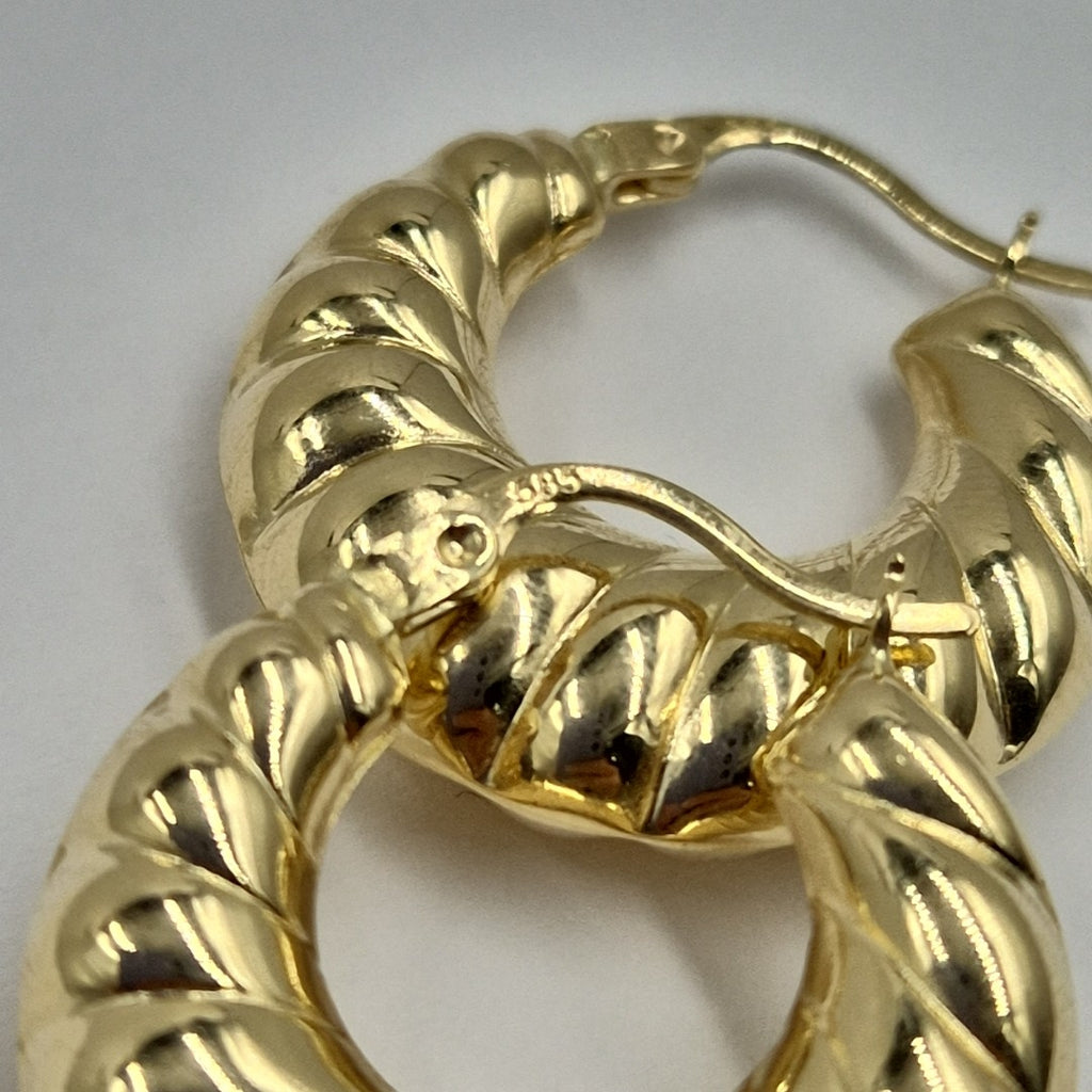 ARRACADAS ORO 14K 3.9 (NUEVO)