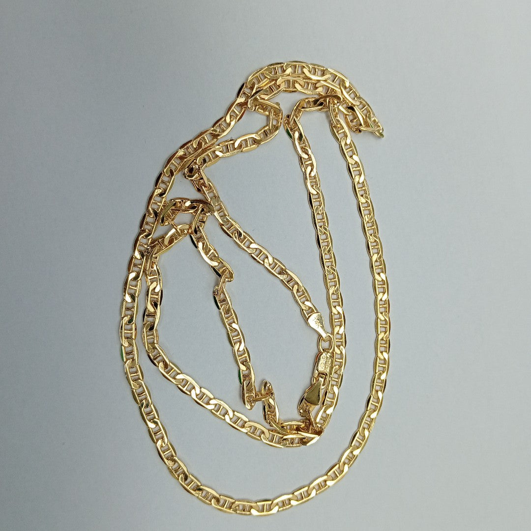 CADENAS GUCHI ORO 14K 12 (NUEVO)