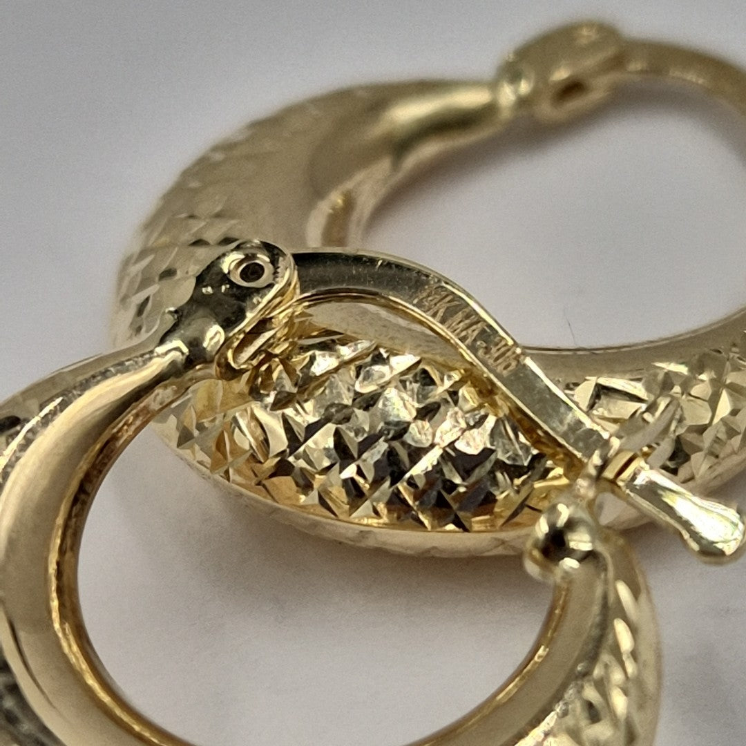 ARRACADAS ORO 14K 1.9 (NUEVO)